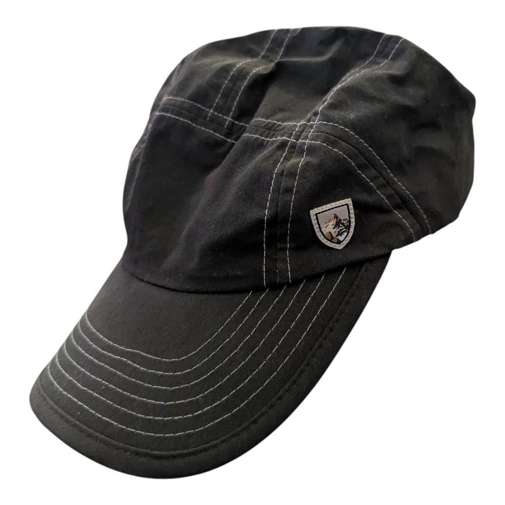 Kuhl 5 Panel Renegade Strapback Adjustable Outdoor Hat Cap Nylon Olive Brown